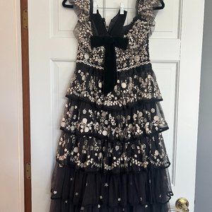 Needle & Thread tulle dress- size 8